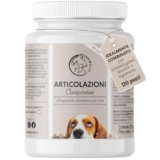 Compresse articolazioni cane con condroitina, glucosamina e artiglio del diavolo-120 pastiglie per il benessere delle articolazioni cane-L’integratori per cani perfetto per il premium joint care cani.
