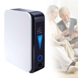 Concentratore di ossigeno domestico, concentratore di ossigeno portatile regolabile da 1-2 litri, funzionamento silenzioso da 45 dB, per uso domestico e in viaggio Purificatore d’aria per auto