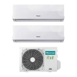 Condizionatore Climatizzatore Inverter Hisense New Comfort Dual Split 9000+12000 9+12 Btu 2AMW42U4RRA R-32 A++