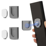 Confezione da 4 supporti magnetici per montaggio a parete per telecomando, design innovativo degli slot per organizzare senza sforzo il materiale per la casa(Confezione da 2, grigio)