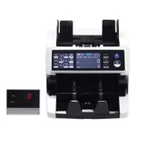 Contasoldi, Money Counter Machine Screen Touch CIS Mix Value Counter High Precision Money Detector 6-8 Billnotes Counting Machine,Conteggio regolare(With display,AU)