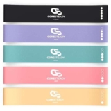 Coresteady Elastici Palestra | Bande Elastiche di alta qualità e antiaderenti – per fianchi, gambe e glutei, stretching, maggiore mobilità e riabilitazione – Ideali per uomini e donne