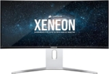 Corsair XENEON 34WQHD240-C 34 Pollici QD-OLED Curvo Monitor Gaming – 3440 x 1440, 240Hz, 0,03ms GtG, Compatibilità con G Sync, FreeSync Premium, HDR400, HDMI 2.1, DisplayPort 1.4, USB-C – Bianco