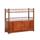 Credenza Soggiorno Armadietto portaoggetti for credenza in legno massello con anta e ripiano Armadietto for alimenti da cucina adatto for sala da pranzo, soggiorno e altro ancora Cucina Completa(B)