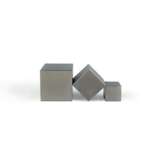Cubetti di tungsteno, confezione combinata con tre cubi di tungsteno, dimensioni da 1″, 3,8 cm e 5,1 cm.