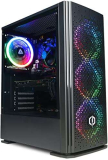 CyberpowerPC Wyvern PC Gaming – AMD Ryzen 5 4500, Nvidia RTX 4060 8GB, 16GB RAM, 500GB NVMe SSD, 650W 80+ PSU, Wi-Fi, Windows 11, Blaze RGB