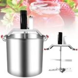 DECAKE Frullatore Automatico in Acciaio Inox, Riscaldamento Commerciale da 40 l/80 l/140 l per marmellate, Salse, ripieni, Fondo per condimenti per pentole Calde, velocità di agitazione r