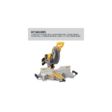 DEWALT troncatrice radiale 305mm 1675W doppia incl, DWS780-QS