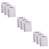 DIYEAH 3 Set Cancelleria Per Ufficio Taccuino Blocco Note Del Pianificatore Giornaliero Piccolo Blocco Note Taccuini A Righe Taccuini Per Il Lavoro Blocco Appunti 3 Pezzi * 3