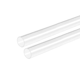 DMiotech 2pz 26mm x 30mm 12″ Trasparente Acrilico Tubo Rigido Plastica Tubo per Acquario Acqua Tubo, Acqua Raffreddamento Sistema, Idraulica