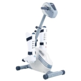 DUWEIKE Pedale Motorizzato per Esercizi con Staffa di Protezione, Cyclette Fissa Regolabile per La Casa con Allenamento per Gambe E Braccia per Anziani, Disabili E Cardio Training