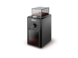 De’Longhi KG79 Macinacaffè elettrico, Macinacaffè professionale a Pressione con 16 Livelli di Macinatura, Pulsanti soft touch, Fino a 12 tazze, Dispositivo di sicurezza, Nero