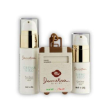 Demetra BEAUTY TRAVEL KIT con Targhetta Eco – Cofanetto Antirughe Donna – Crema Bava di Lumaca Viso + Siero Viso Antirughe – Pura Bava di Lumaca 85% e 90%, Acido Ialuronico