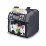 Detectalia V800, Contabanconote Rileva Banconote False, per EUR, USD, GBP, CHF, MAD, 7 Controlli di Contraffazione, Riconoscimento Automatico della Valuta, Schermo TFT a Colori, Veloce e Affidabile.