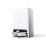 DieffematicJQX Robot Aspirapolvere White Fully Smart Robot Sweep Mop Self Clean Vacuum Cleaner Intelligent Home Cleaner Dust Auto Empty (Color : X1 OMNI White)