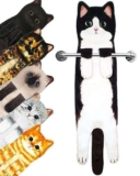 Divertenti Asciugamani Gatto,Casa E Cucina Bagno Decorazioni Asciugamano Gatto,Gatto Gadget Casalinghi,Idee Regalo Donna Originali,Regali Per Casa Nuova,Regalo Compleanno Per Amanti Dei Gatti/Mamma