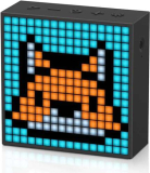 Divoom Timebox evo – Speaker Bluetooth Portatile Wireless, Pixel Art, LED, controllo tramite App, funzioni Smart, con bassi potenti, supporta radio sveglia, con microfono (nero)