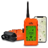 DogTrace GPS X30B – Dispositivo di localizzazione per cani da caccia, fino a 13 cani, con custodia, colore: Arancione