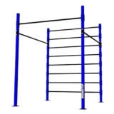 Donatif Struttura Calisthenics con Spalliera D60 – Attrezzi da palestra per calisthenics regolabile, Spalliera palestra Tubo quadrato 60x60x3mm