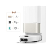 Dreame X50 Ultra Complete Robot Aspirapolvere, Rilevamento Degli Ostacoli con IA e Navigazione a 360°, Superare l’ostacolo di 6CM, Aspirazione Fino a 20000 Pa, Doppia Spazzola Antigroviglio