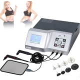 Drmoxin Macchina per Terapia Tecar 448KHZ, Dispositivo di diatermia a trasferimento di energia RF monopolare RES cap per alleviare Il Dolore Muscolare, ridurre la Cellulite, Riscaldamento Profondo