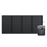 ECOFLOW Generatore solare DELTA 2 Max, 2048Wh Batteria LFP centrale elettrica portatile e pannello solare 400W, Max 3100W uscita CA, Ricarica rapida 0-80% in 53 minuti, per all’aperto,campeggio,camper