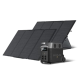ECOFLOW Generatore solare DELTA Pro 3,6KWh/3600W con 2 x pannello solare da 400W, centrale elettrica portatile per la casa, il campeggio all’aperto, RV e l’emergenza