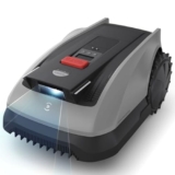 ECOVACS GOAT O1200 RTK Robot Tagliaerba Senza Filo Perimetrale 1200 m², RTK+Vision Potenziata da LiDAR Rasaerba Robot, 3-8cm APP Altezza di Taglio Regolabile, Taglio dei bordi, Pendenza 45%