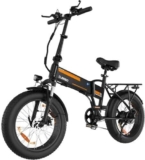 ELEKGO Bicicletta Elettrica per Adulti, 20″ x4.0 Fat Tire E-Bike con Motore 250W, Batteria Rimovibile, Bici Elettrica Pieghevole Autonomia 35-90KM, City E-Bike MTB Ebike con 2 modalità di guida