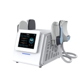 EMS Muscoli tonici Massaggiatore Anticellulite Dimagrante anticellulite, Glutei Machine per aumentare la massa muscolare del 16% e ridurre il 19% di grasso, 3500 W,A white