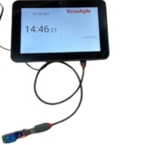 EcosAgile – Timbra cartellini wifi e SIM 4G LTE con 5 badge NFC per il controllo accessi dotato di Relè USB per apertura porte automatiche, tornelli e varchi di accesso.