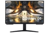 Ecran PC Gamer – SAMSUNG – ODYSSEY G5 – G50A S27AG500PP – 27” WQHD – Dalle IPS – 1 ms – 165Hz – HDMI / DisplayPort – AMD FreeSy