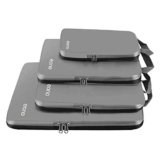 Eono Organizzatori da Viaggio a Compressione, Organizer Valigia Set, Cubo di Viaggio, Cubi di Imballaggio, Compression Packing Cube