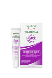 Equilibra Viso, Vitaminica, Contorno Occhi Levigante,con Complesso Multivitaminico, Acido Ialuronico, Caffeina, Burro Pistacchio, Azione Levigante, Contrasta Borse e Occhiaie,15 ml