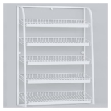 Espositore a griglia, Pannello a griglia per Esposizione al Dettaglio, da Pavimento, Piatto, espositore per Caramelle, ripiano Anteriore per Cassa, per Negozio di gomme da Masticare e farma