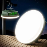 Eventek Lampada Campeggio 12000mAh, 3000LM Ultra Bright LED Luce Campeggio con 4 Modalità e Magnetico, IPX5 Impermeabile Portatile Lampada Ricaricabile per il Tenda, Emergenza, Escursioni
