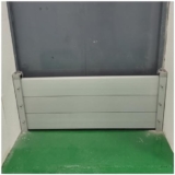 ExkaTe Barriera di Controllo delle inondazioni da 6 Piedi 5 Piedi 4 Piedi 3 Piedi 2 Piedi 1 Piedi per la casa, Pannelli in Alluminio Spessi Scudo di Protezione Contro Le inondazioni per Porte del p