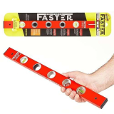 FASTER Attrezzi da Lavoro Dima per Idraulico Professionale e Innovativa, per Allacci a Filo Parete o con Spessorati, Ideale per Agganci Singoli o Multipli – Attrezzi Idraulico – Made in Italy