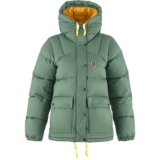FJALLRAVEN 89995-614-161 Expedition Down Lite Jacket W Giacca Donna Patina Green-Mustard Yellow Taglia L