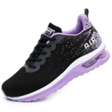 FLARUT Scarpe da Ginnastica Corsa Sportive Fitness Donna Running Sneakers Basse Interior Air Casual all’Aperto(Viola,39)