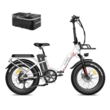 Fafrees 20″ Bici Elettrica Pieghevole, 48V 22.5Ah Bicicletta Elettrica 100-120KM Uomo Donna, 4.0″ Fat Bike Ebike, 7 Velocità, Carico 150KG, Ufficiale F20 Max 2023 Nuovo