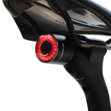 Fanale Posteriore per Bicicletta, Ricarica USB Fanale Posteriore Freno Intelligente,Luci Posteriori Intelligenti con Rilevamento Della Luce,Impermeabile e Luminosità Regolabile