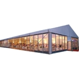 Farfarhome – Tenda da matrimonio in lega di alluminio, 10 x 25 x 4 m