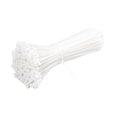 Fascette per cavi 250/500 pezzi Fascetta stringicavo in nylon grande Fascetta stringicavo bianca Fascetta stringicavo fissa ad alta resistenza Corda di legatura industriale 5*350mm 8*400mm(8x400mm,100