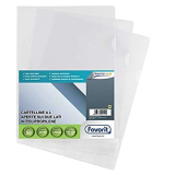Favorit, Cartellina a L, 50 Pezzi, Formato Interno 22 x 30cm, Finitura Liscia