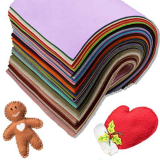 Feltro in Fogli, 60 Colori Feltro 21 * 30 cm Colorato Pannolenci DIY Tessuto Altissima Qualità Made In Italy Bricolage Patchwork Creativi Fai-da-Te Kit Cucito