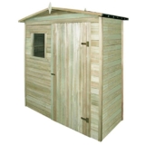 Festnight Capanno Magazzino per Legna da Ardere in Pino Impregnato 200x100x210 cm da Giardino all’aperto da Esterno