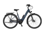 Fischer Cita 7.8i, Bicicletta ELETTRICA Uomo Donna RH 43CM Motore Medio 50NM Batteria 36V E-Bike City, Blu Intenso, 43cm-522 Wh