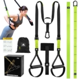 Flintronic Allenamento Sospensione Sling Trainer Set, Kit per Allenamento a Sospensione, Trx Fitness Da Casa, Sistema di Allenamento in Sospensione, Allenamento Sospensione per Palestra in Casa