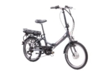 F.lli Schiano E-Star, Bici Elettrica Pieghevole 20 Inches per Adulti, 36V 10.4Ah Batteria Rimovibile, Motore 250W 40Nm, City Ebike, Antracite